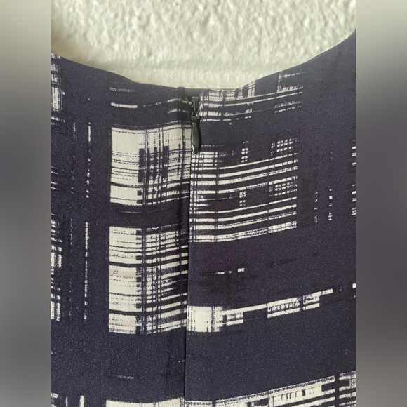 Anthropologie x Corey Lynn Calter Painted Plaid Handkerchief Midi Dress Size 6 - Picture 6 of 6